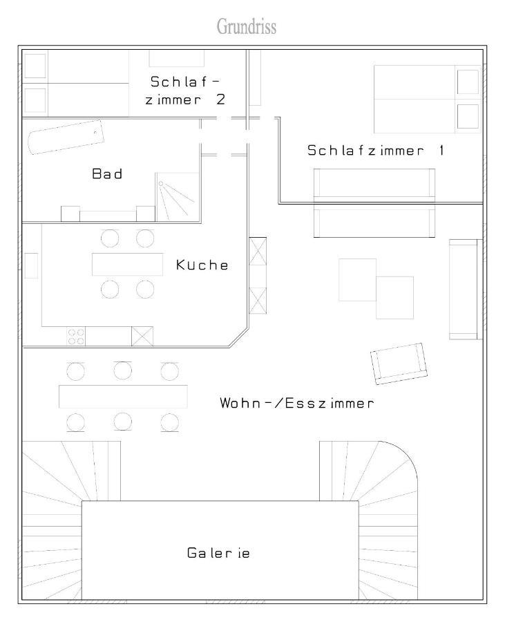Ferienwohnung Grove Bippen Bagian luar foto